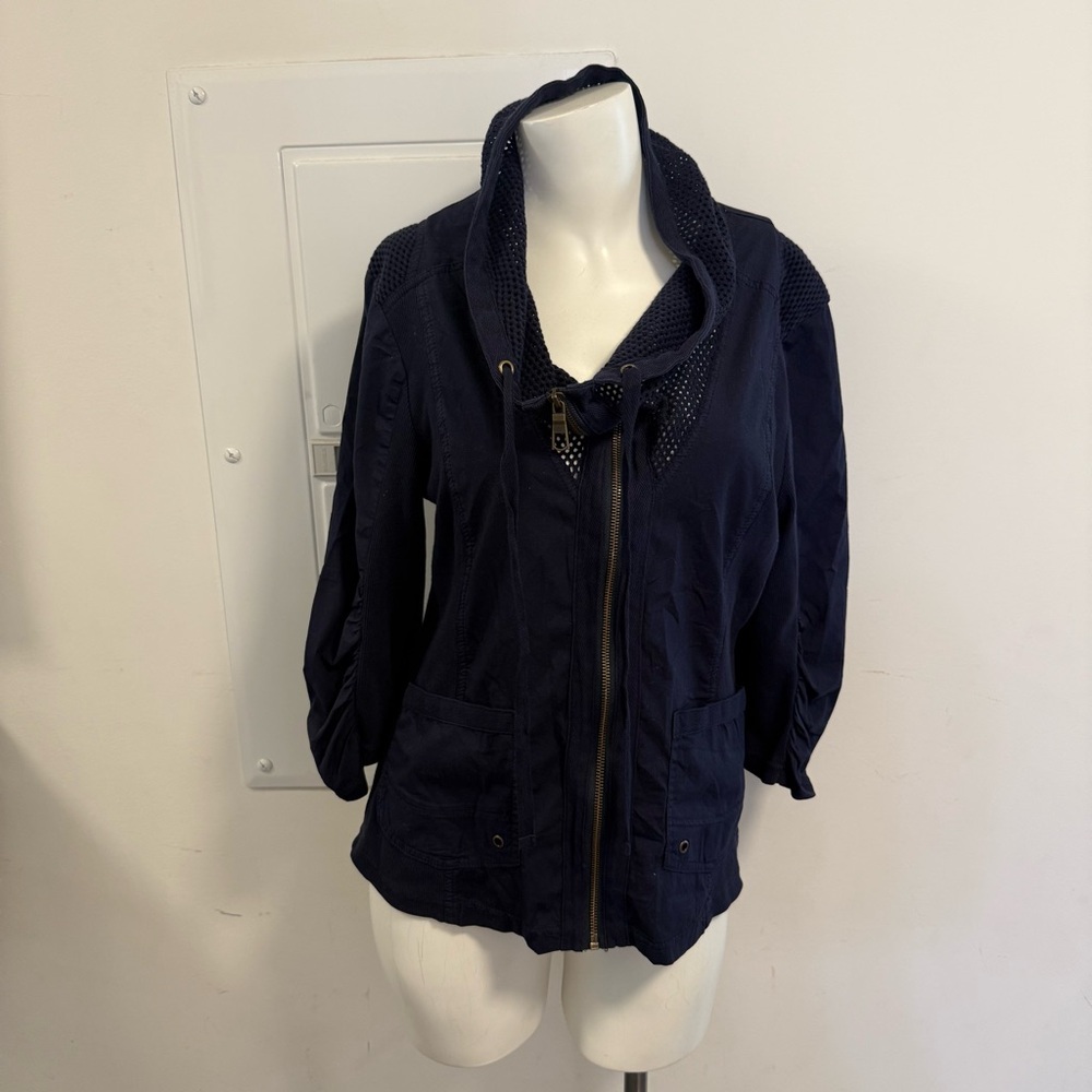 Wearables zip up jacket Navy